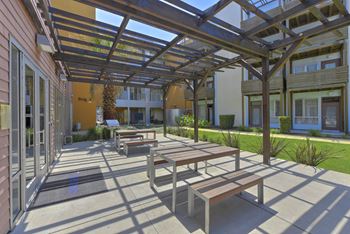 Apartment deck